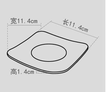 北欧风格现代时尚大理石纹金小号咖啡杯碟详情图2