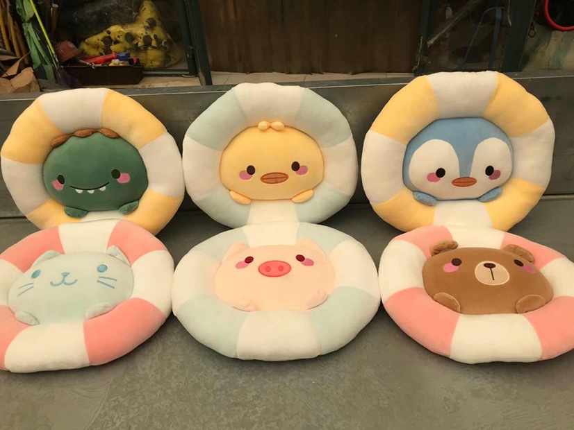 拼色坐垫产品图