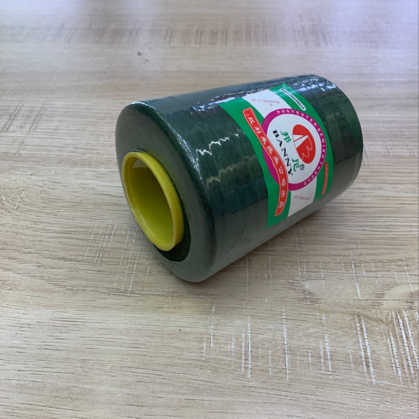 40/2 8000 Yards High Speed Sewing Thread Color 422 Grass Green details Picture