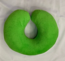 绿色U型枕简约款纯色