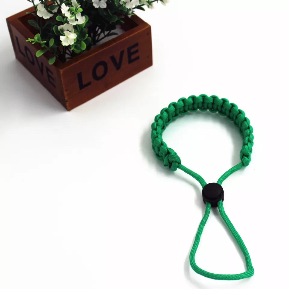 防摔相机带 伞绳编织多功能手腕带 潜水叮叮棒防脱落