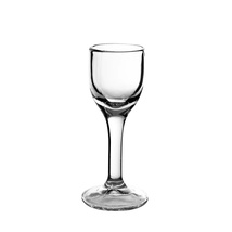 玻璃烈酒杯一口杯小高脚杯子弹杯酒杯酒具家用酒店KTV均可