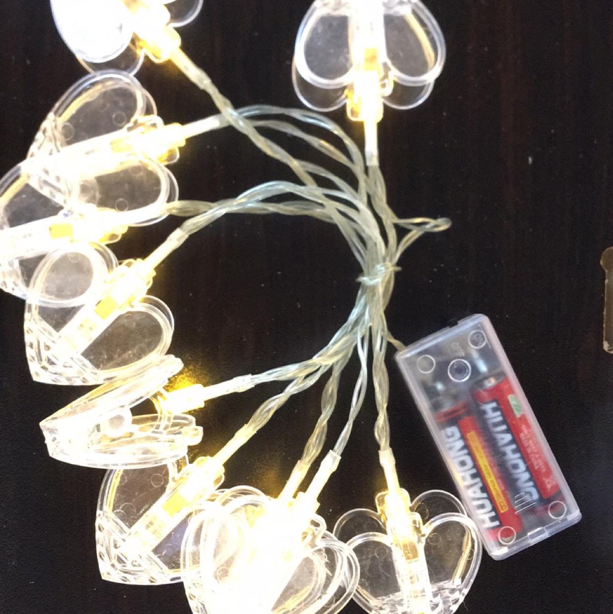 爱心串灯/10头灯串/照片夹产品图