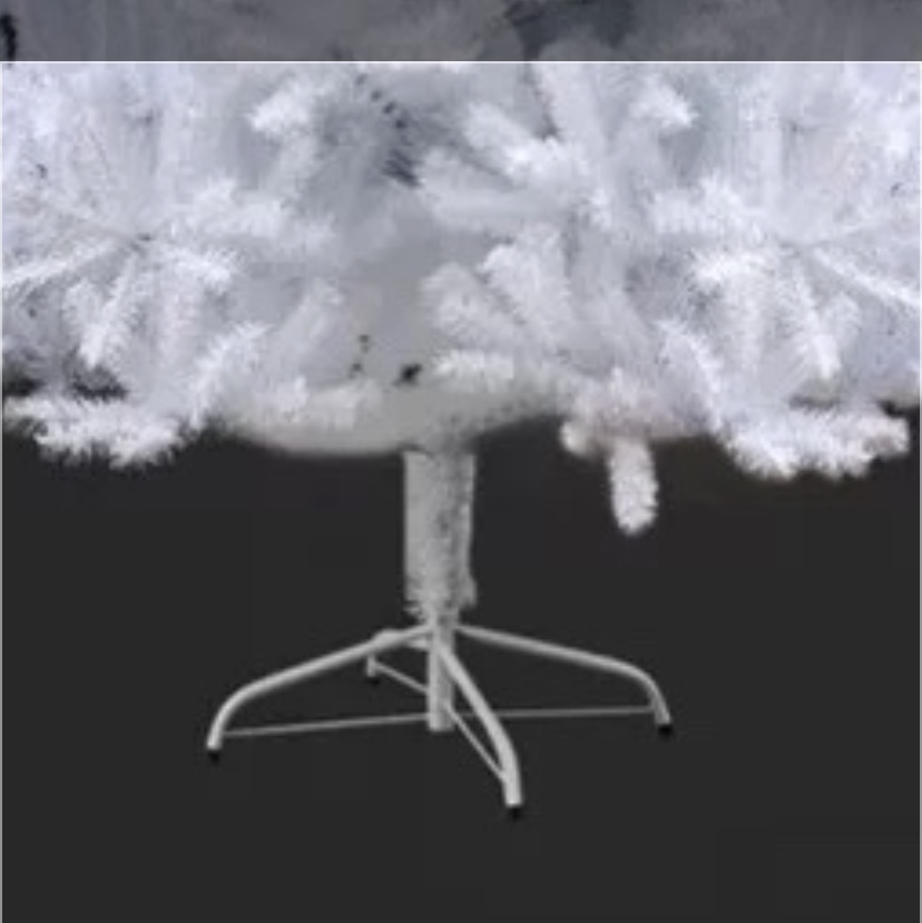 Yiyang Christmas Craft 1.5-meter white PVC material Christmas bare tree Specification image