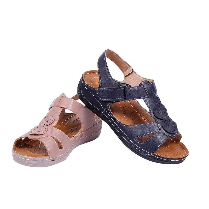 Factory direct ladies fashion flat Summer Sandal #08640