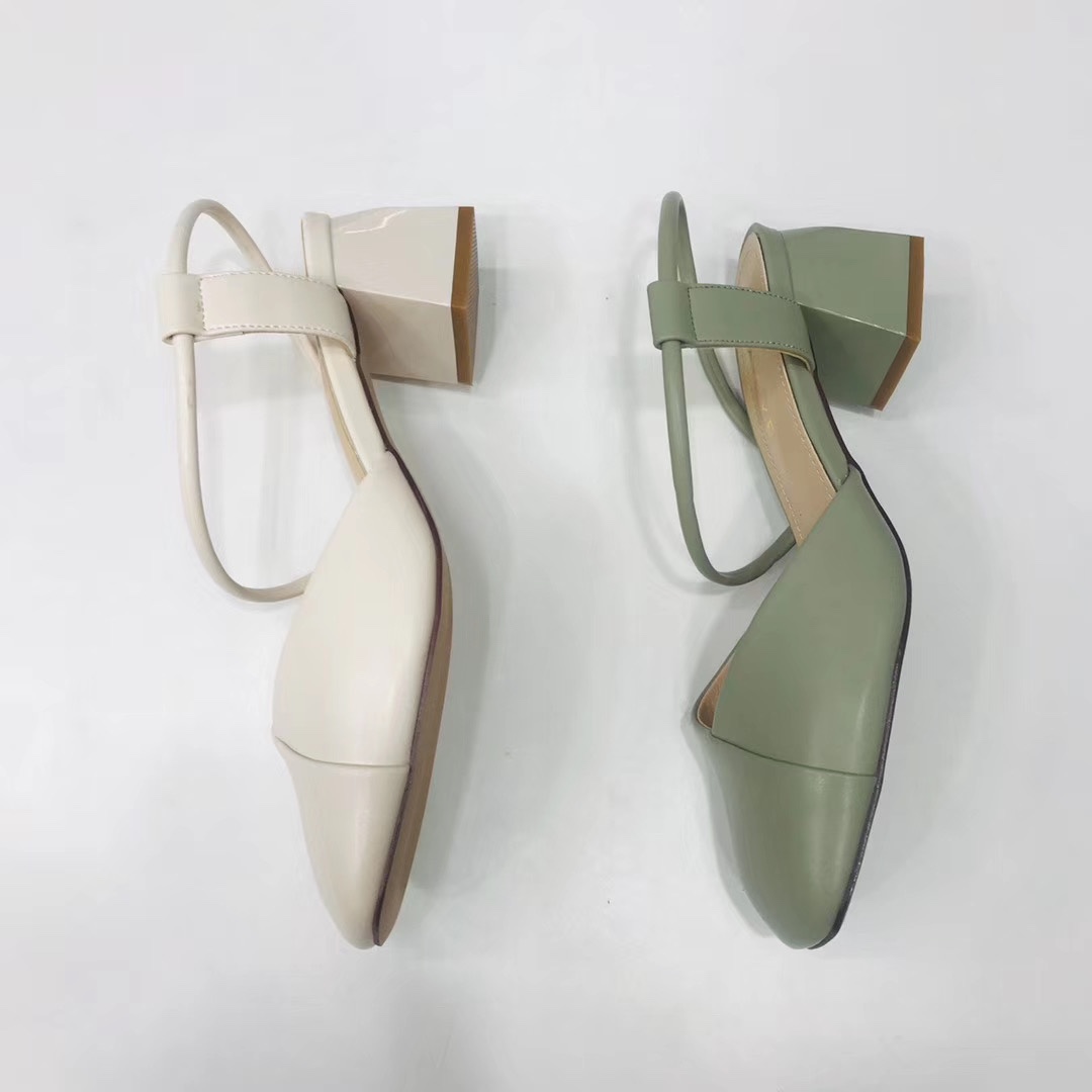 Women's candy-colored fresh flip-flops details Picture
