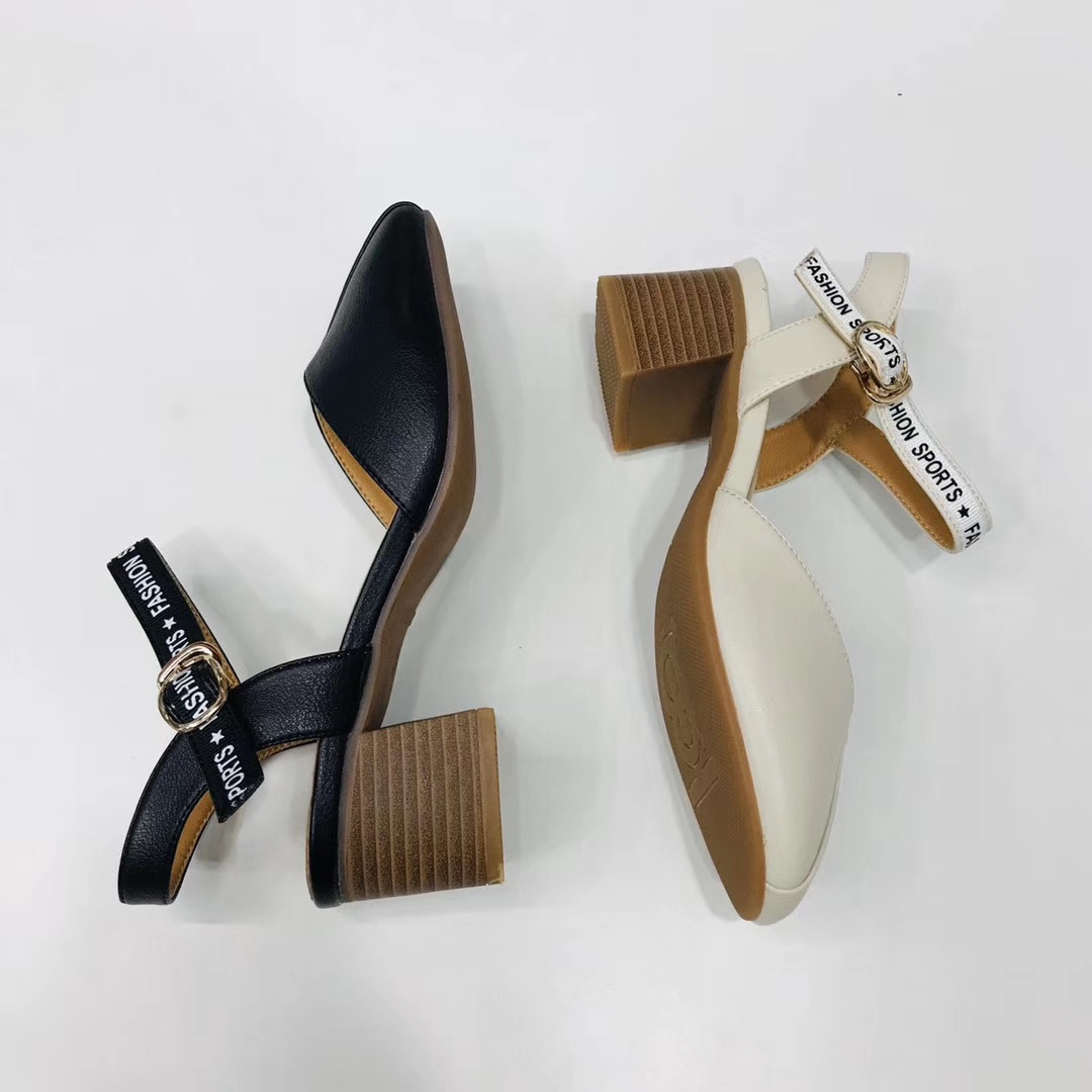 Women's letter-patterned wood-grain flip-flops with a headband Specification image