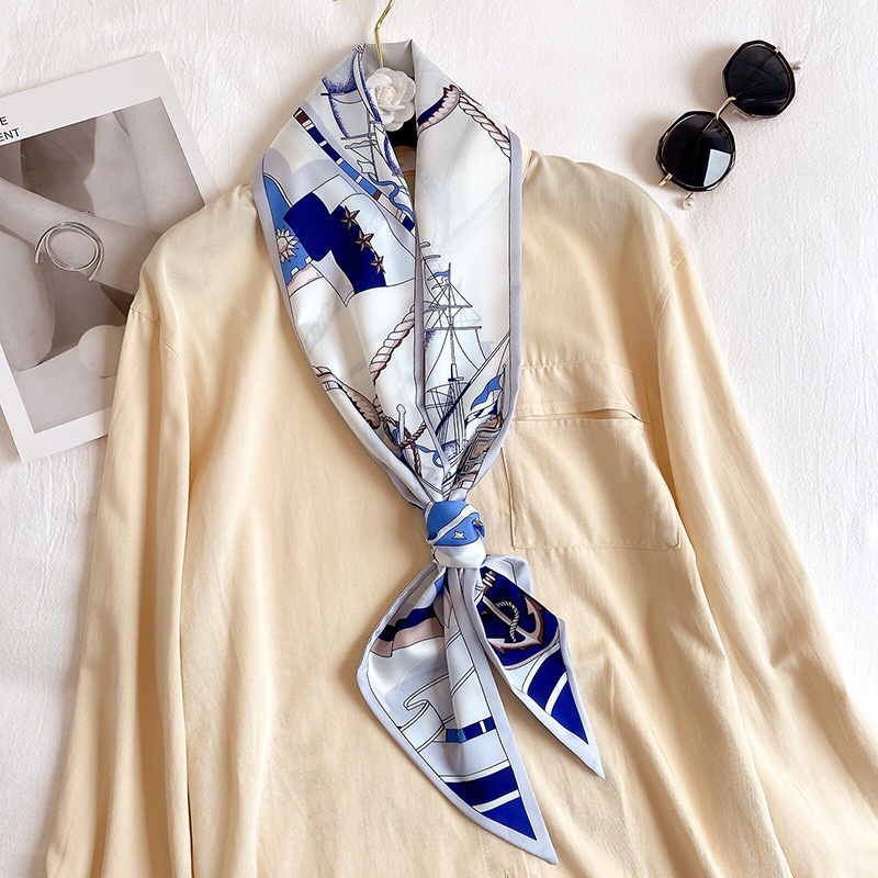 Ladies fashion casual versatile small scarf