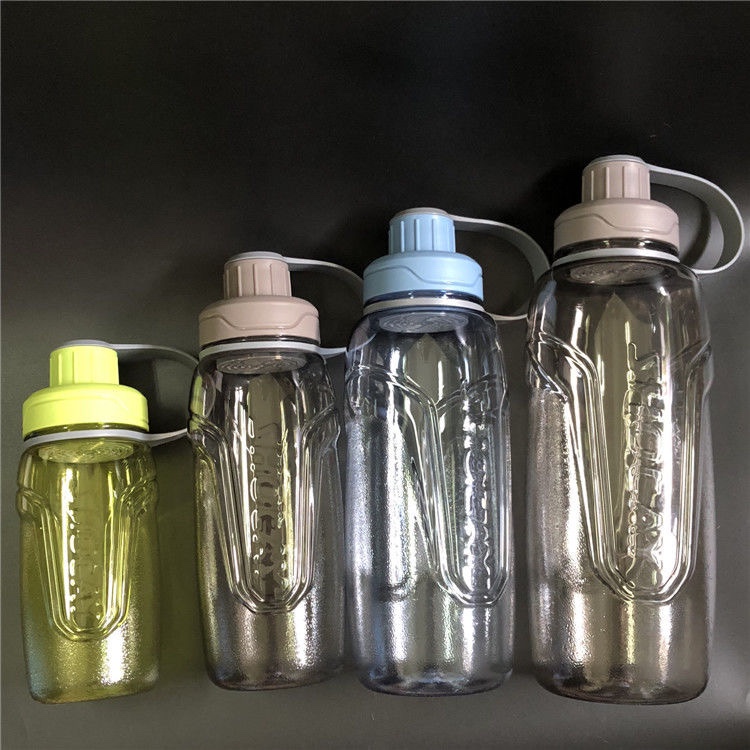 A large outdoor sports water bottle a large capacity space cup with a tea trap thumbnail
