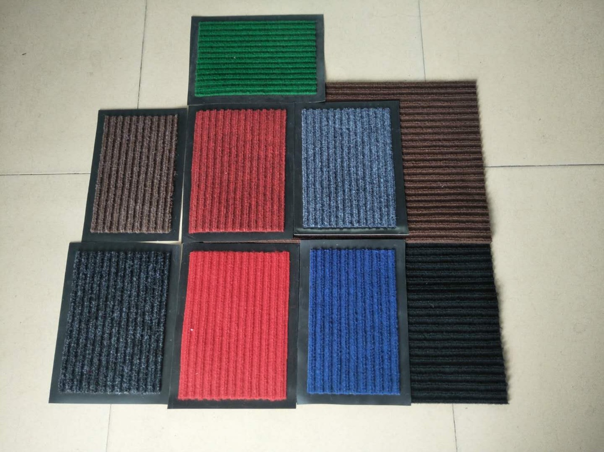 2023 New Factory Direct Sales Double Stripe Mat, Anti-Slip Mat details Picture