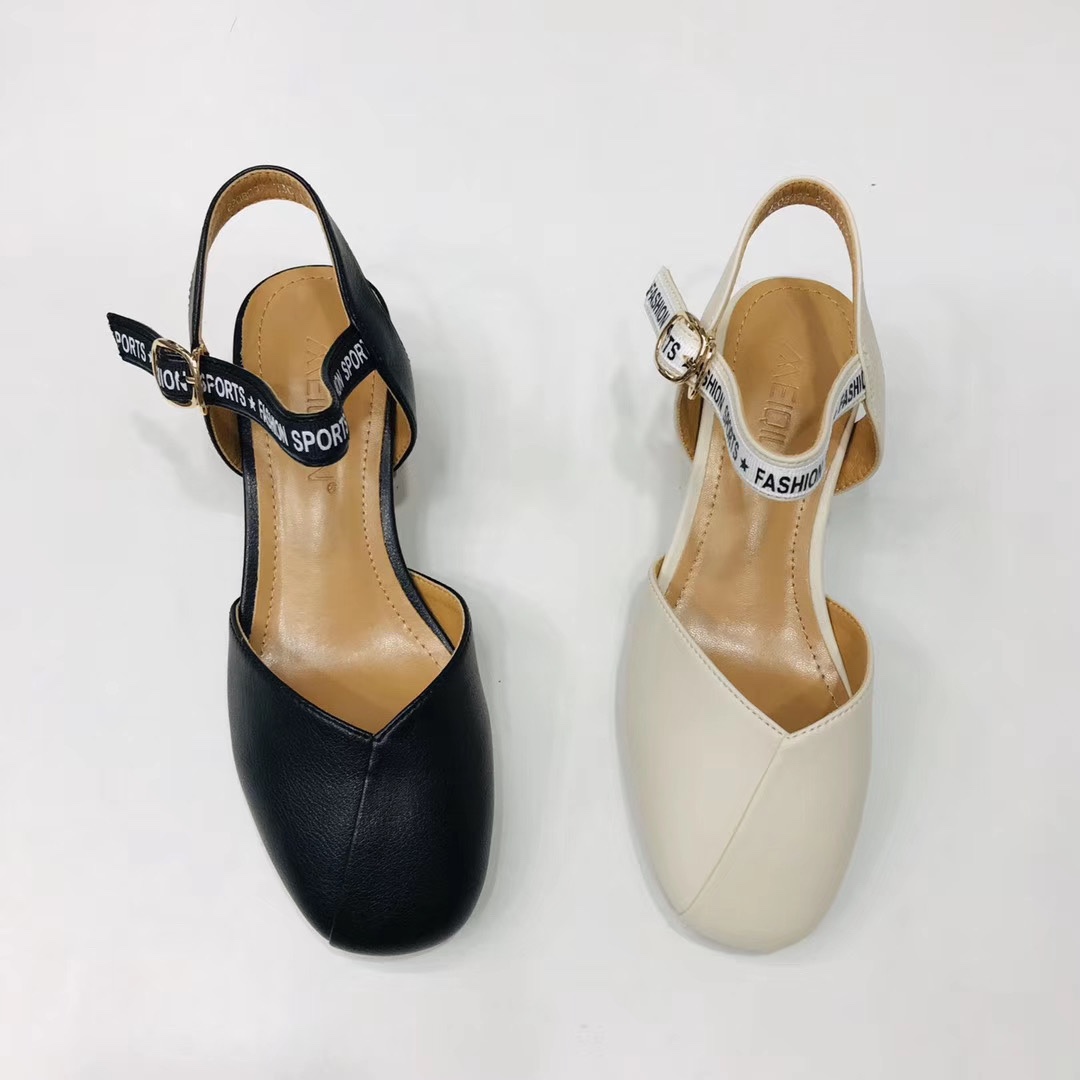 Women's letter-patterned wood-grain flip-flops with a headband