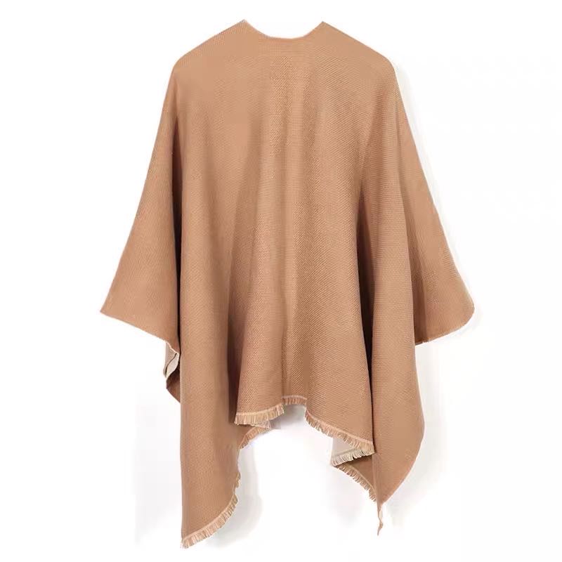 Women's Shawl Autumn-Winter Coat Everything Casual Explosive European And American Style Scarf