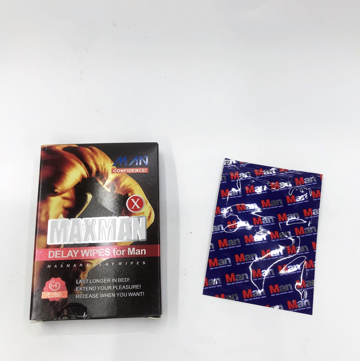 Maxman Men's Extended Wipes Full English Export Wholesale Item Picture