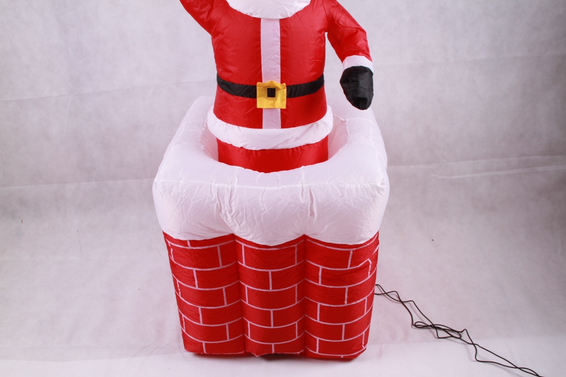 Factory direct sales of Christmas inflatable up and down lifting chimneys for the elderly Application Scenario