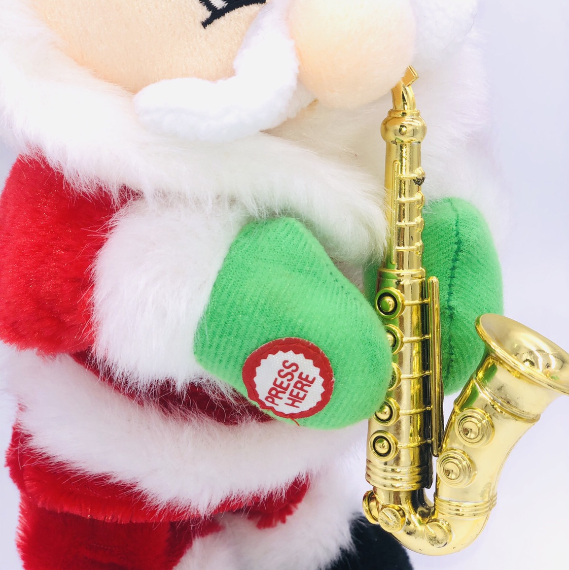 Factory direct sales of new genuine Christmas saxophone playing old man small electric toys for the elderly undefined