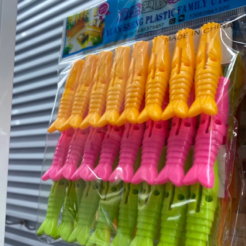 [Factory direct sales] plastic clip clothes hanger clothes hanger household windproof drying clip drying clothes jacket clip 016 thumbnail