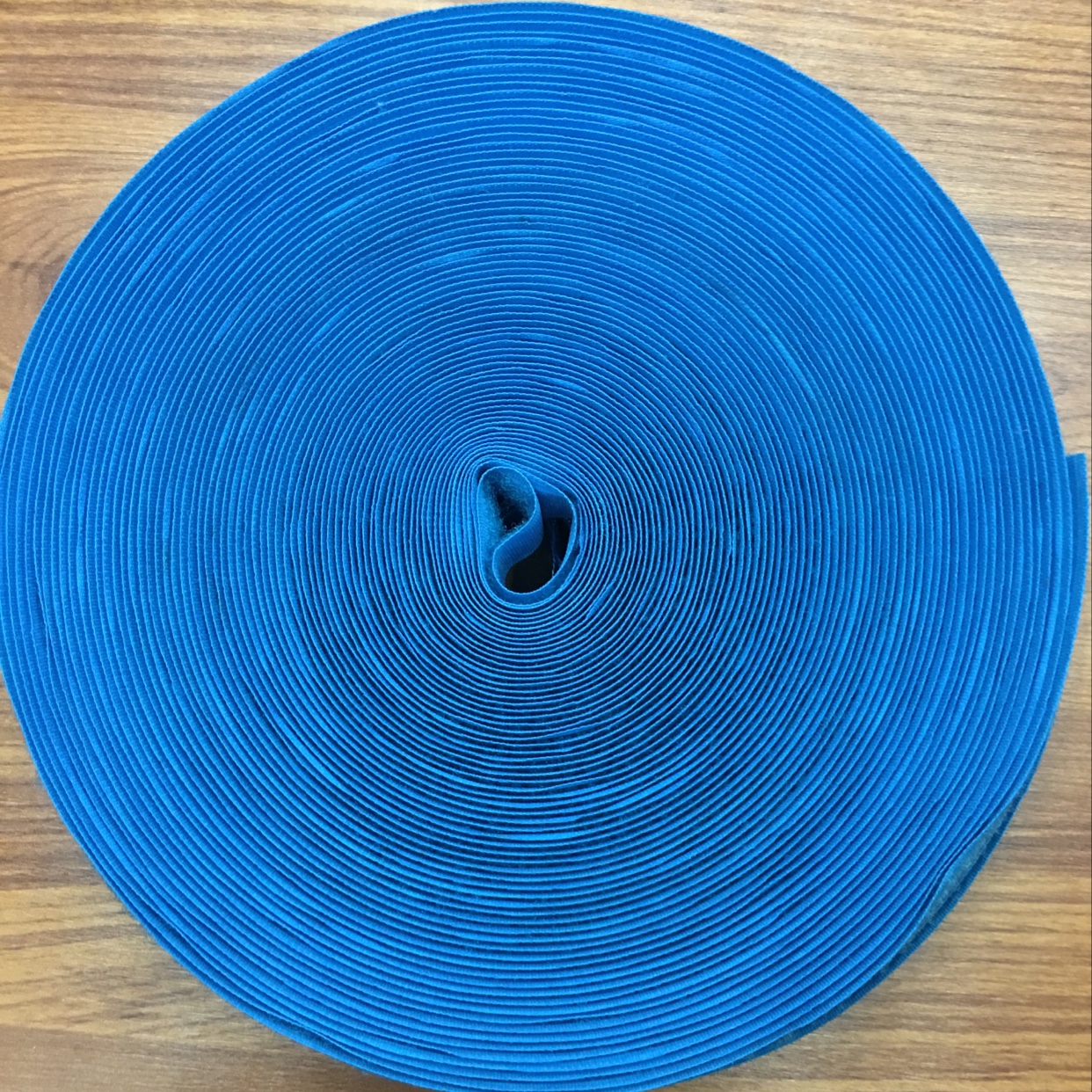 2.5cm湖水蓝粘扣带，子母贴