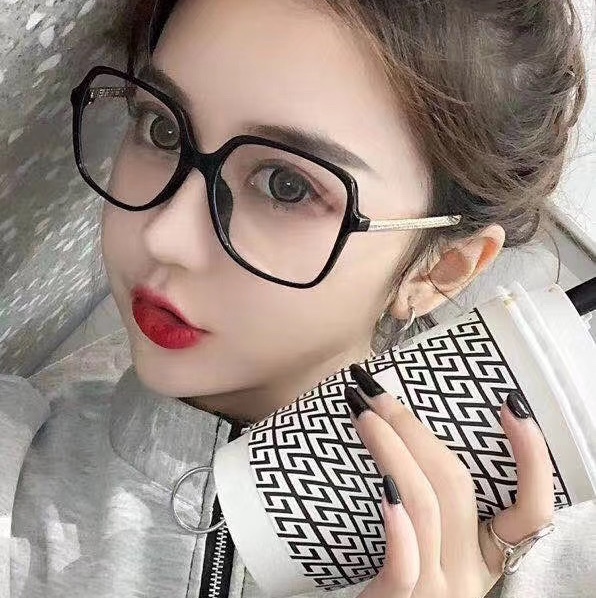 Xiaoxiang style fashionable and trendy flat light glasses, anti-blue light glasses, student computer glasses 17 details Picture