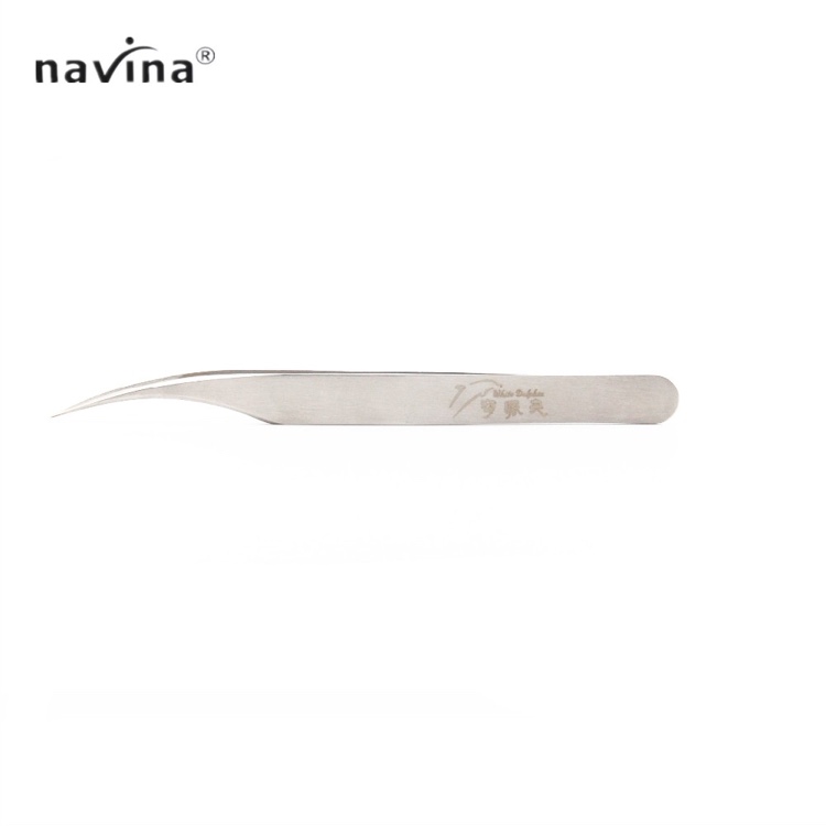 navina Yaweiya Eyelash Extension Special Tweezers, Blooming Dolphin Tweezers, exclusively for export