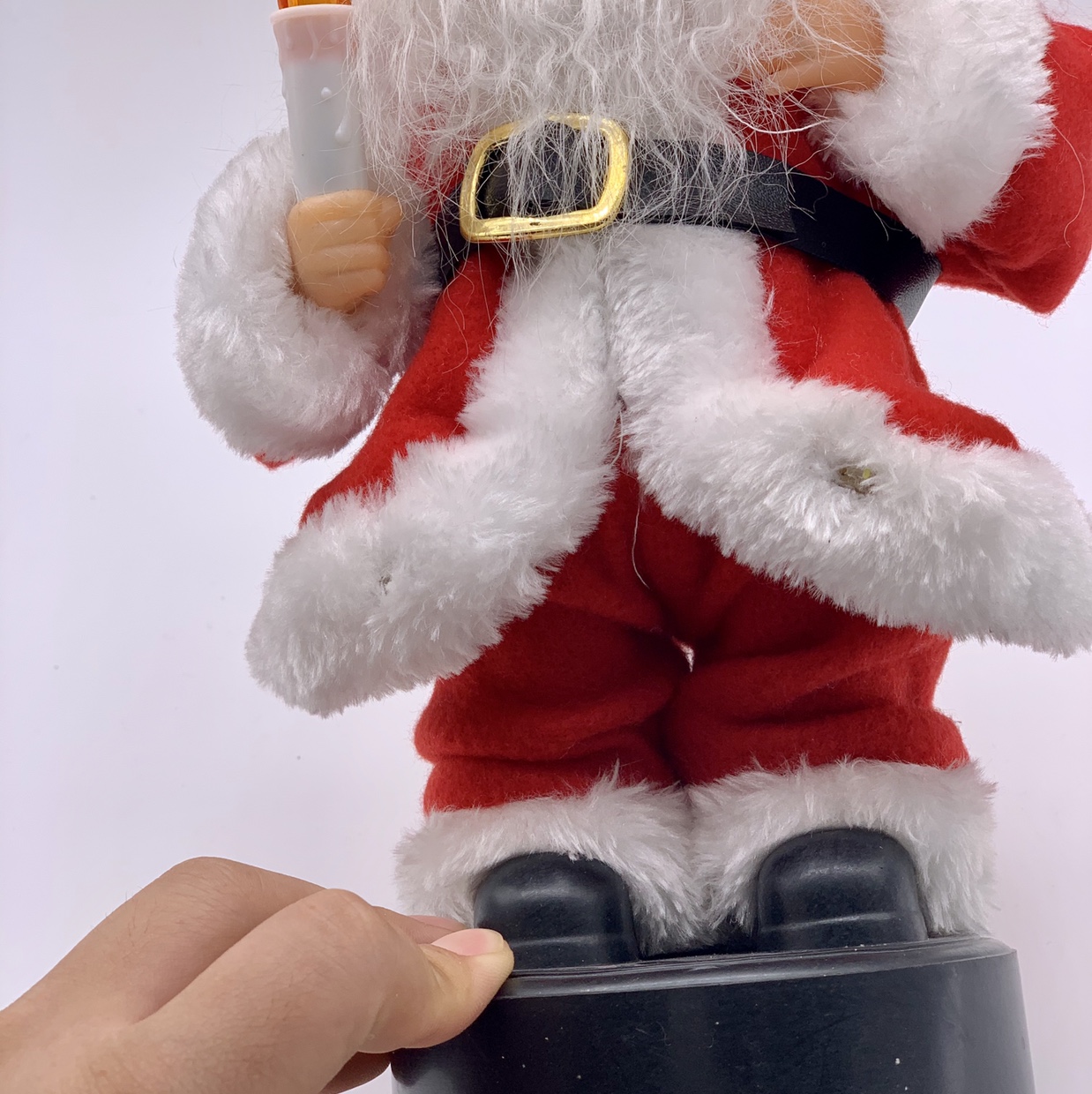 30-centimeter electric candle Santa Claus Item Picture