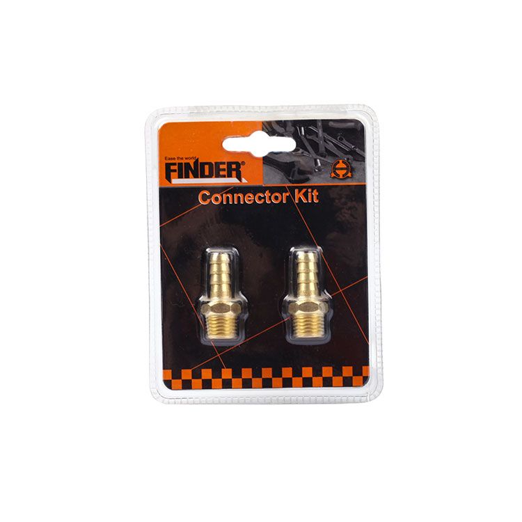 Fxz-010 ¢8.5 rat tail 2PC group Brass Hex Nipple Set