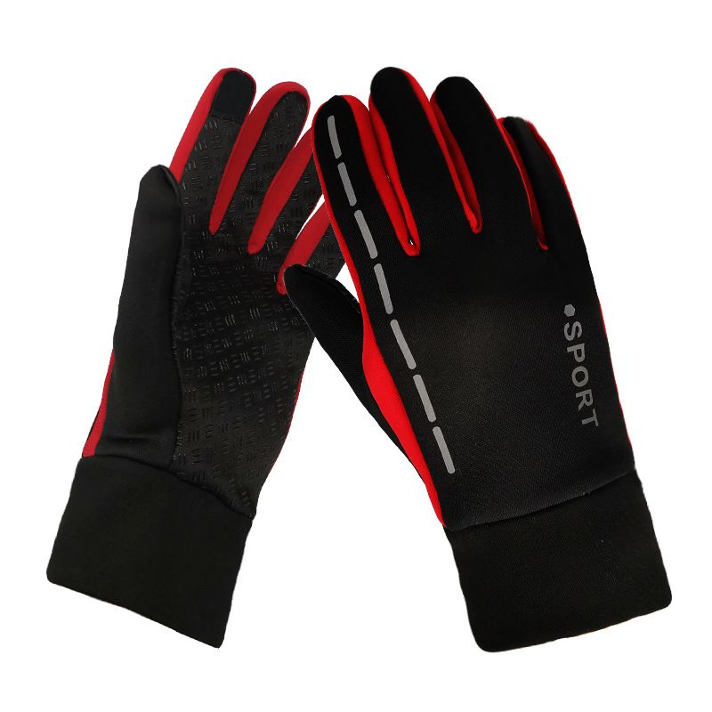 Winter Korean-style knitted warm half-finger-exposed gloves g276