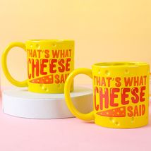 创意芝士陶瓷杯 Cheese造型马克杯 可爱起司芝士马克陶瓷杯