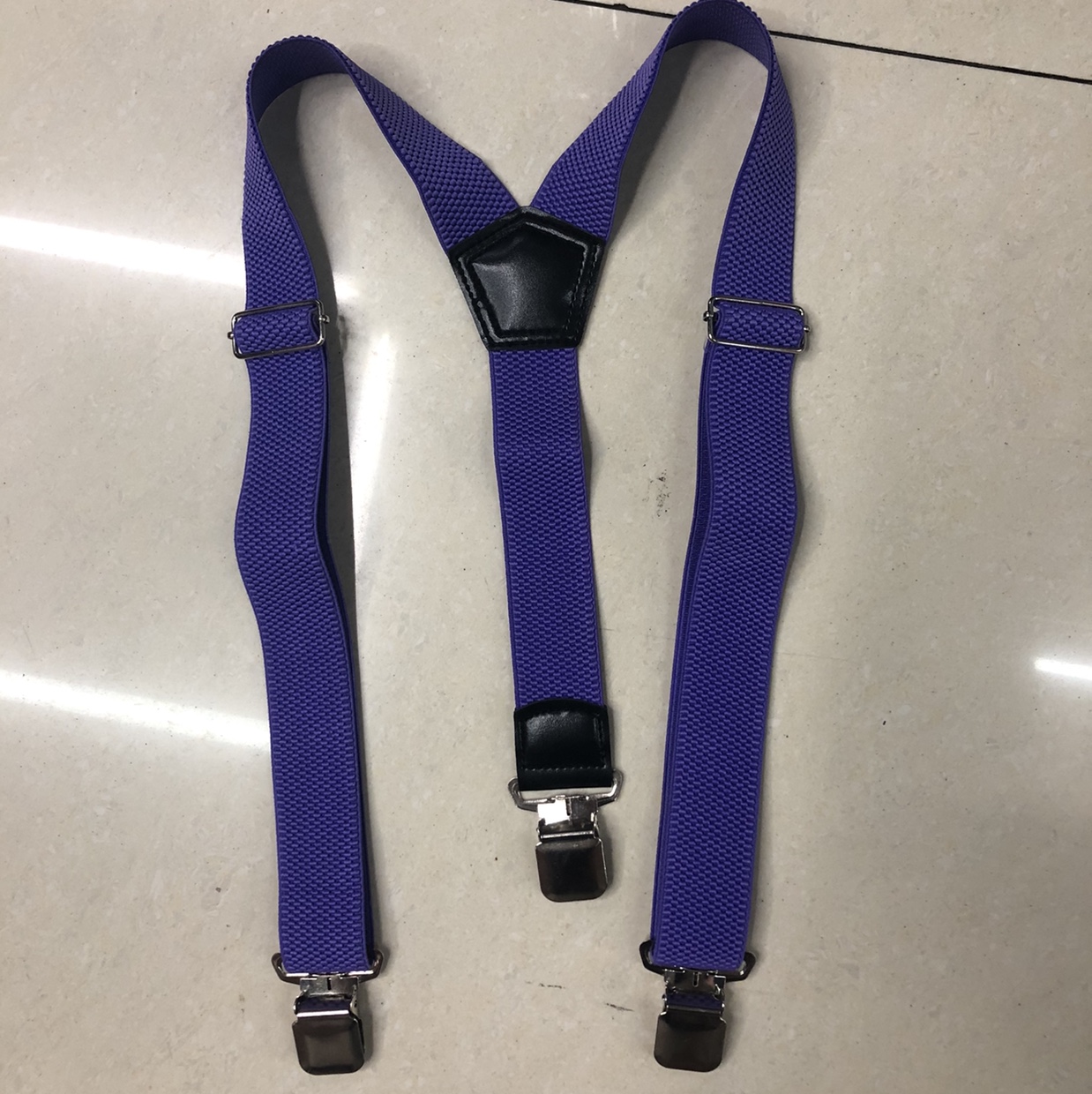 Men's Extra Wide Extra Thick Corn-Shaped Suspenders Adult Suspenders Clip High Stretch Elastic Suspenders Suit Suspenders