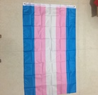 厂家直销90×150cm涤纶68D材质同性恋节日彩虹旗