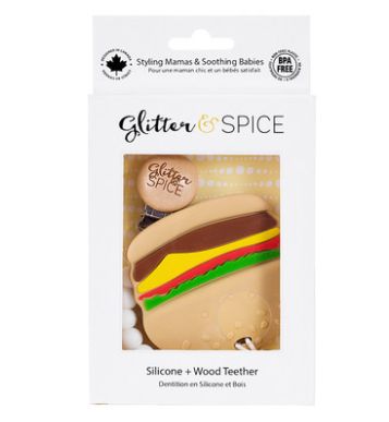 加拿大宝宝汉堡牙胶