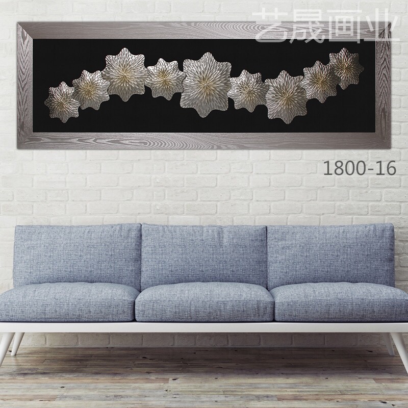 Explosive sofa bedroom decorative painting wood carving hanging painting
