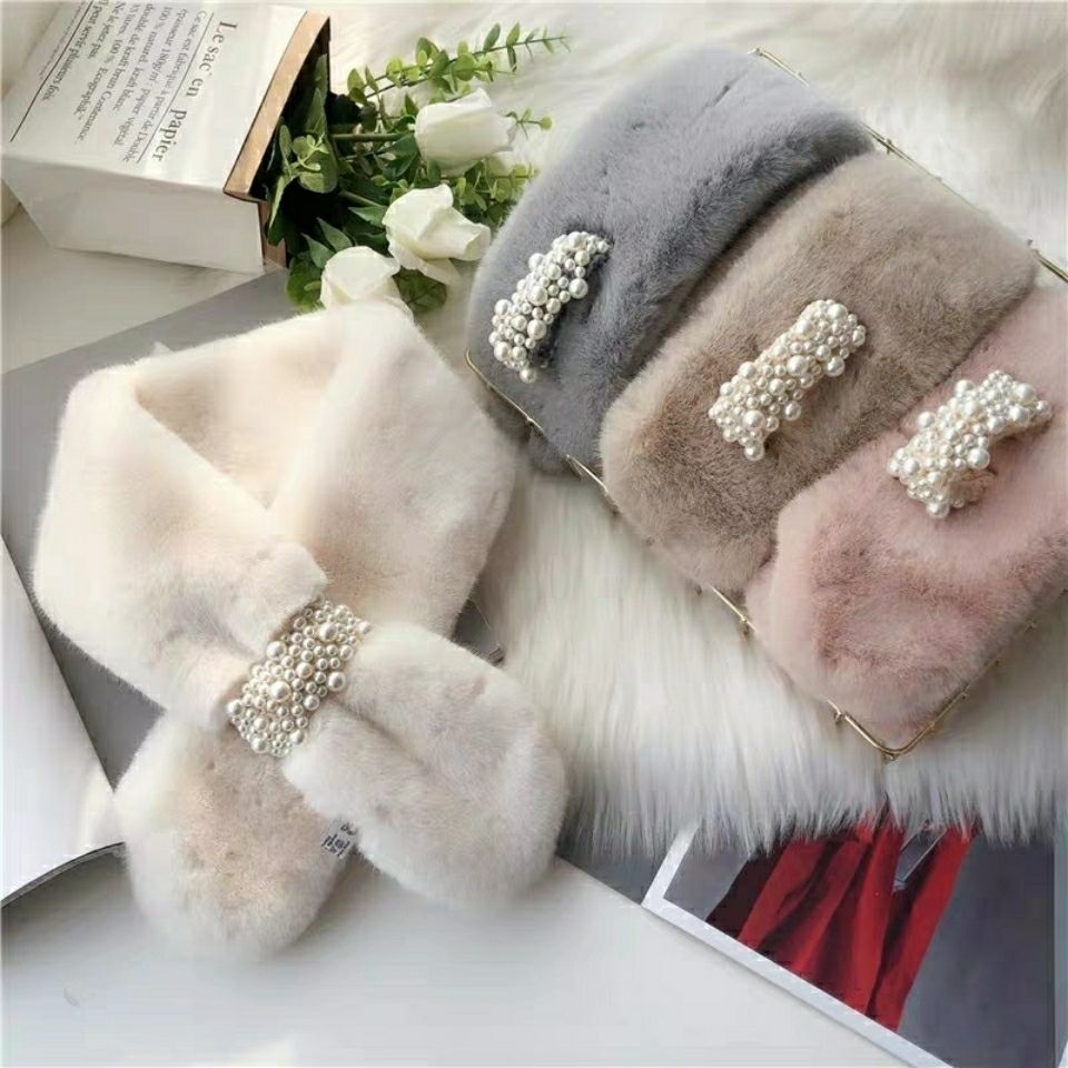 Japan And South Korea The Latest Fashion Anti-Fur Scarf Fashion Everything details Picture