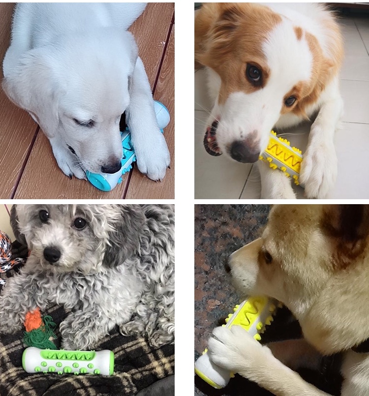 Dog toys, teething sticks, chewable teeth cleaning bones, pet supplies, small and medium-sized dog toothbrushes, large dog toothbrushes for eliminating bad breath undefined