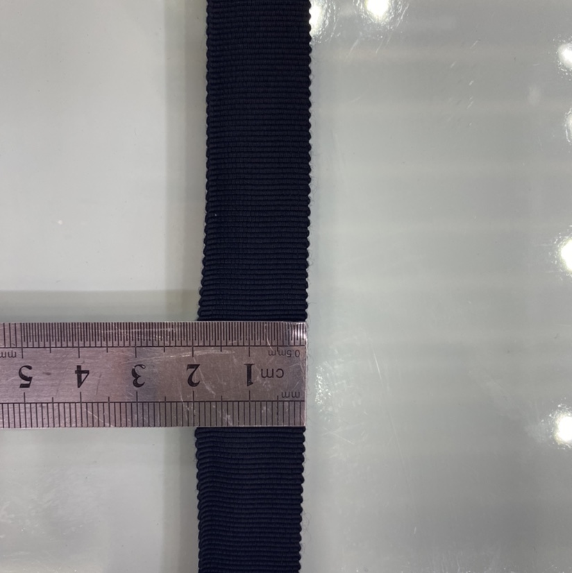 2 cm rayon black hat band thumbnail
