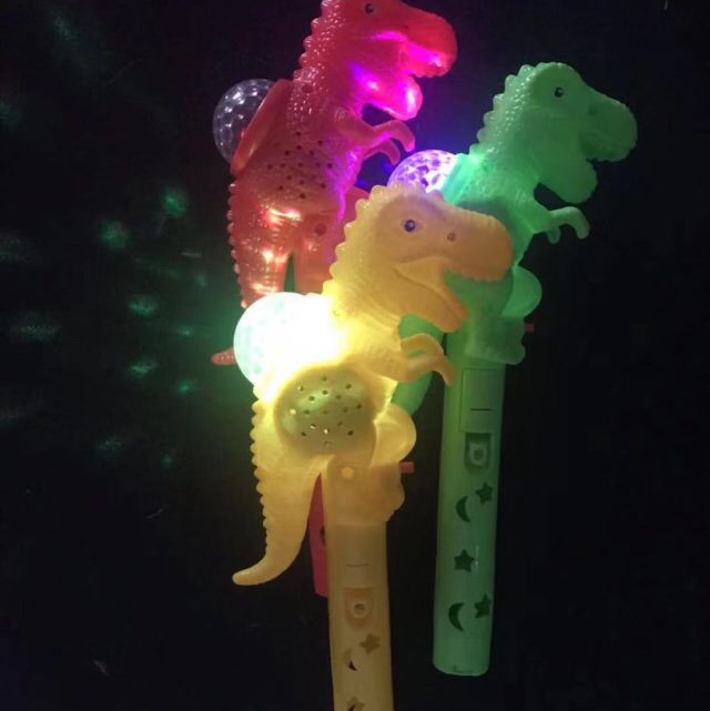 Small dinosaur stick full figure