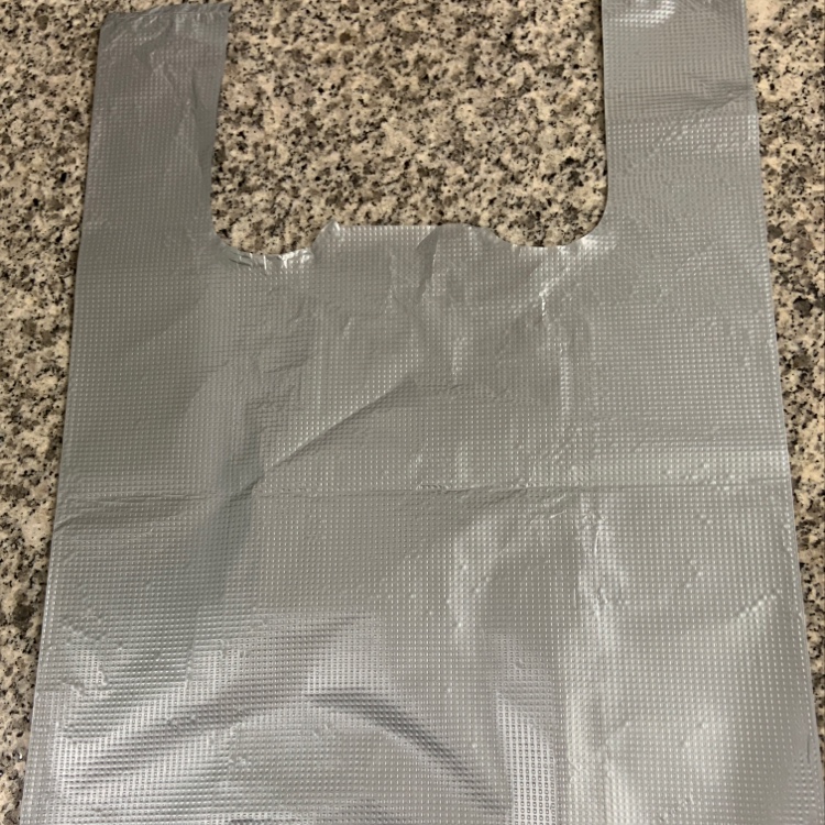 手提袋25*40 塑料袋批发超市购物袋外卖打包背心袋方便袋透明袋 子