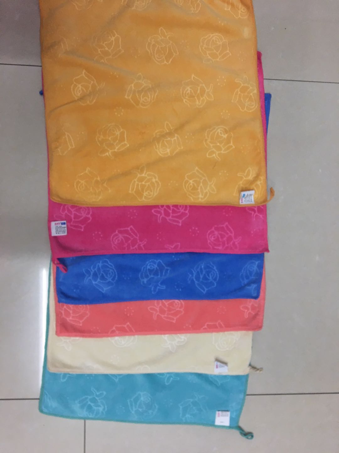 543432 All-cotton thickened factory direct sales of bath towels, dry hair towels, bath caps, bathrobes and facial cleansing towels