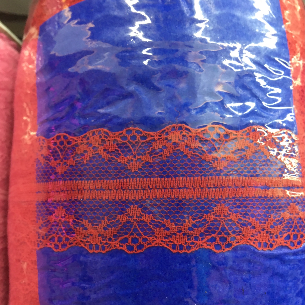 In stock, we offer a wide range of popular non-elastic lace trim options in various colors details Picture