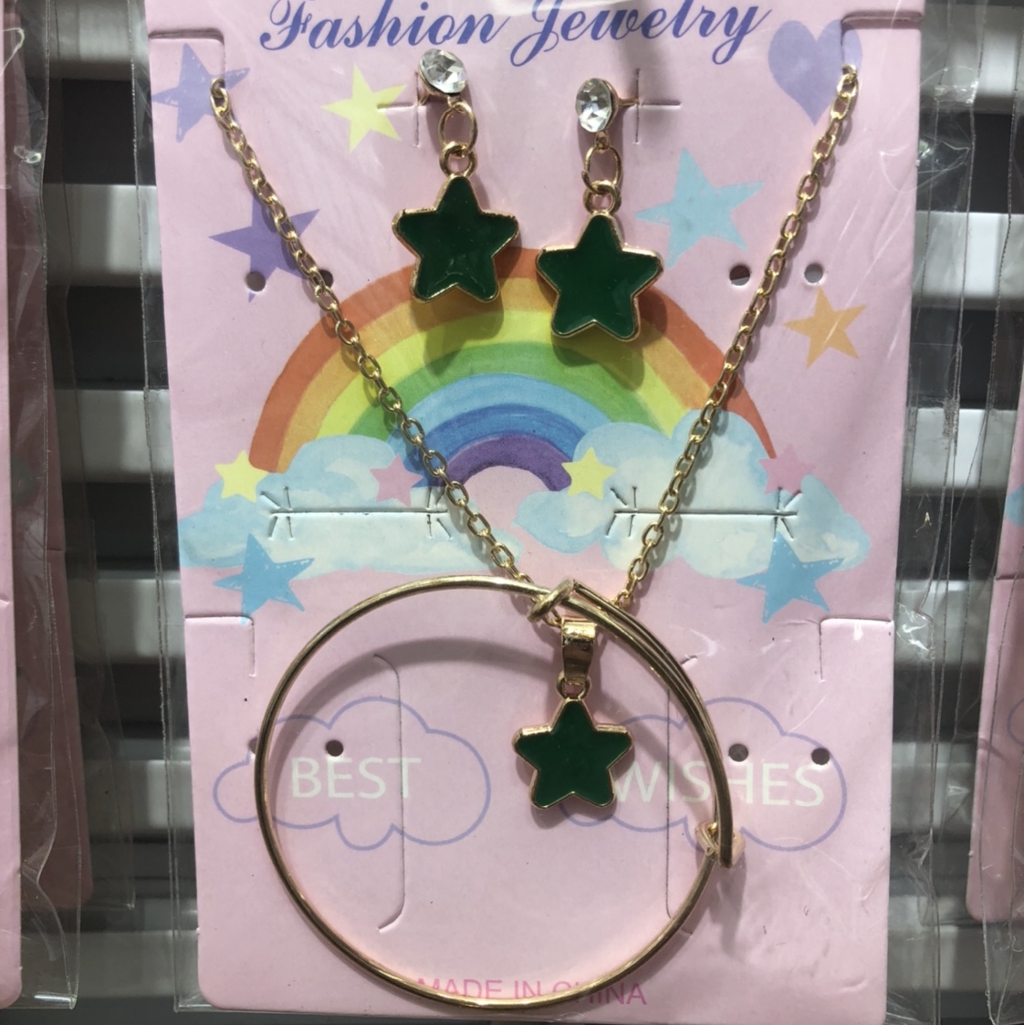 欧美饰品外贸锁骨链短款项链吊坠毛衣链男士女水晶小圆点多层颈链