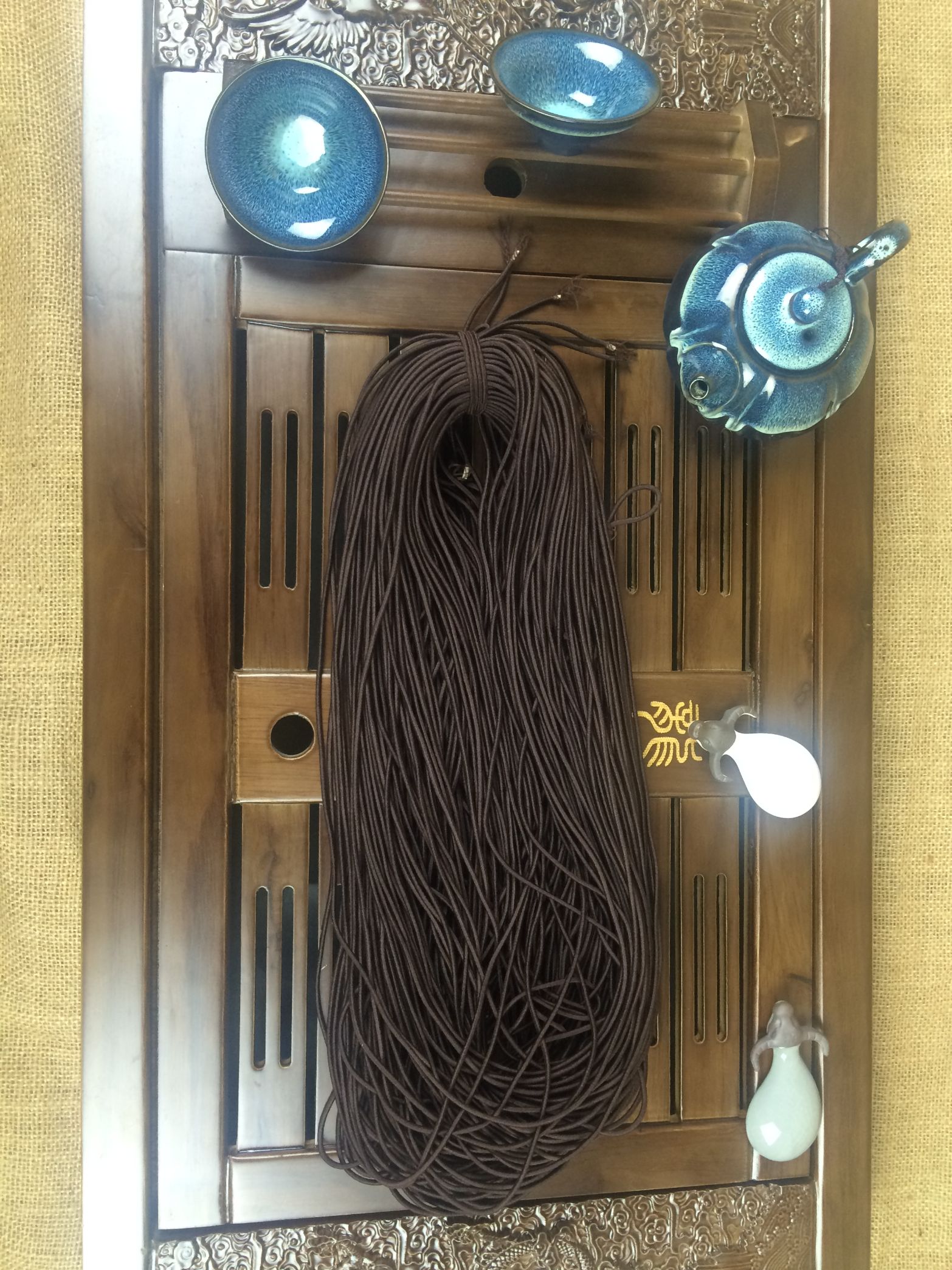 弹力绳2.5MM深咖