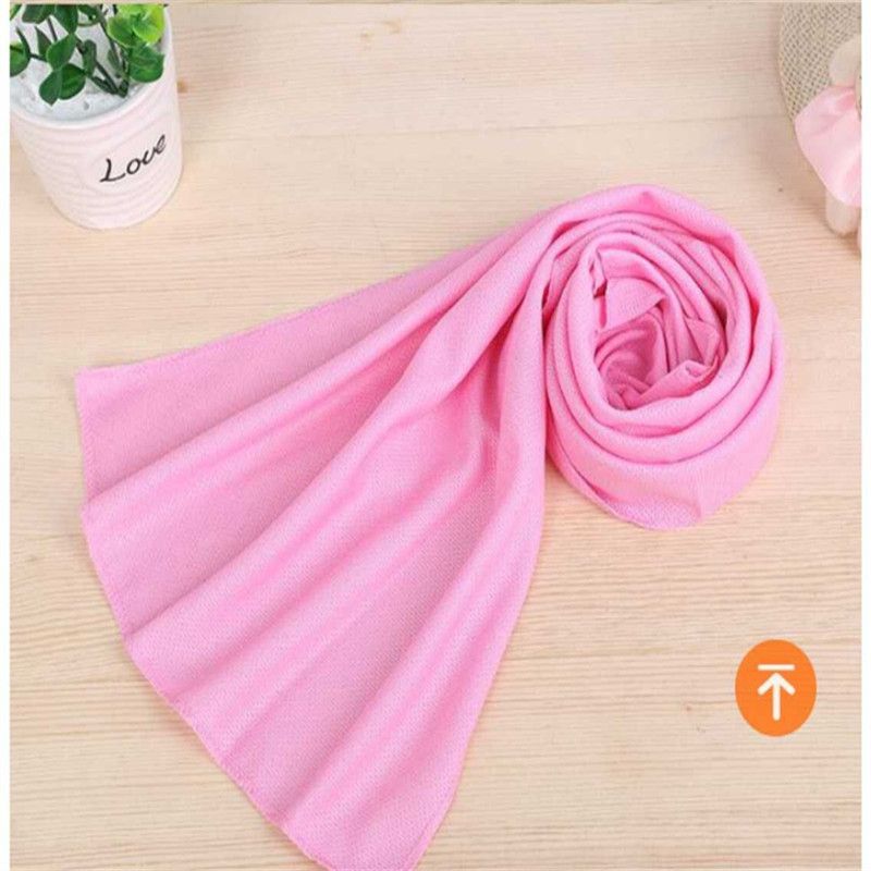 简爱丝缘夏季单色蜂窝冰凉巾运动冷感毛巾速干降温防暑神器详情图2
