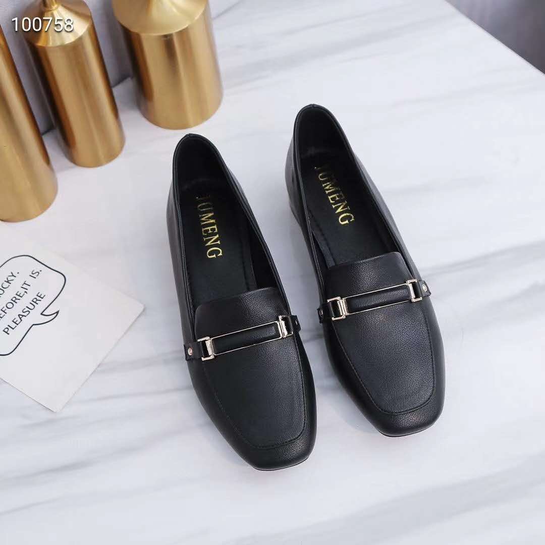 Thick Heel Soft Sole Korean Version Small Single Shoes details Picture
