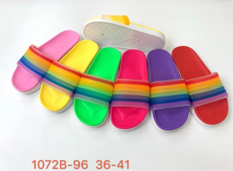 New leather casual slippers summer round tip metal chain link thick bottom sandals for women wear foreign trade 1114
