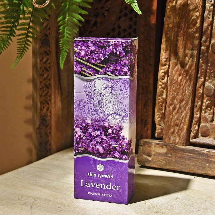 大盒ShriGanesh印度进口六棱形盒线香室内持久熏香 一大盒含6小盒产品图