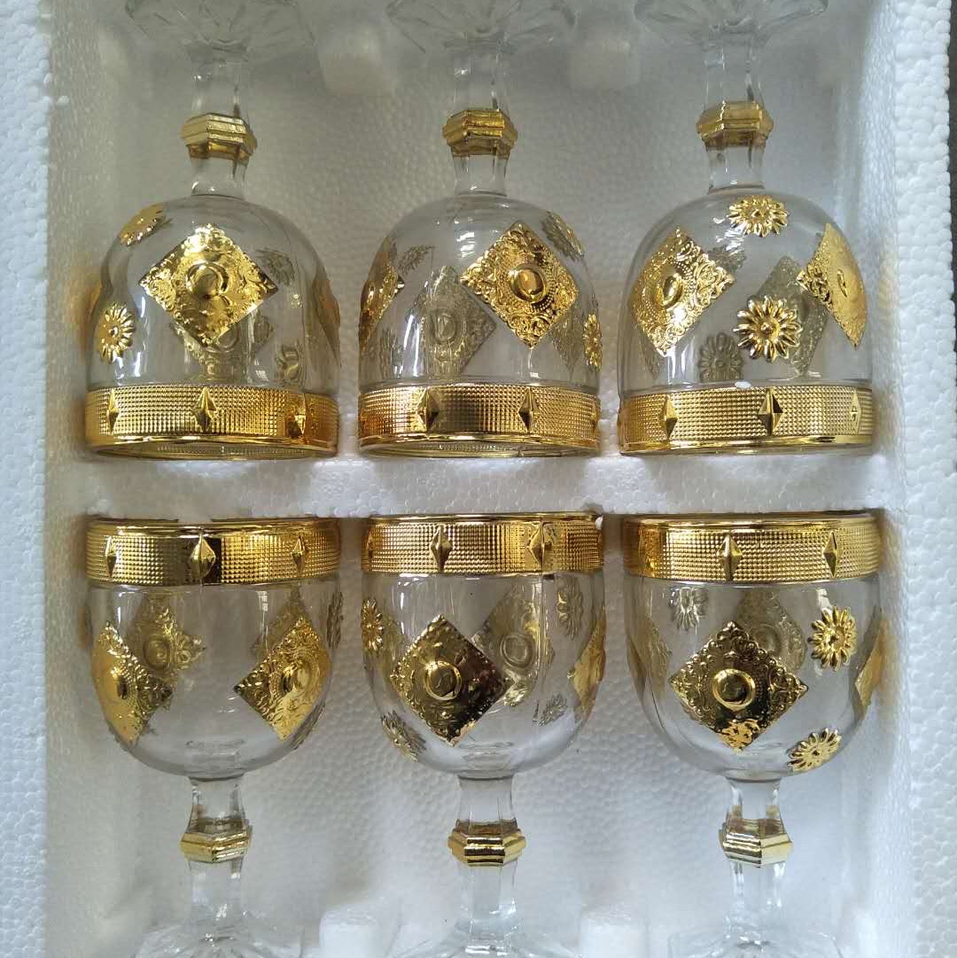 TC5172-6G,glass goblet，玻璃杯