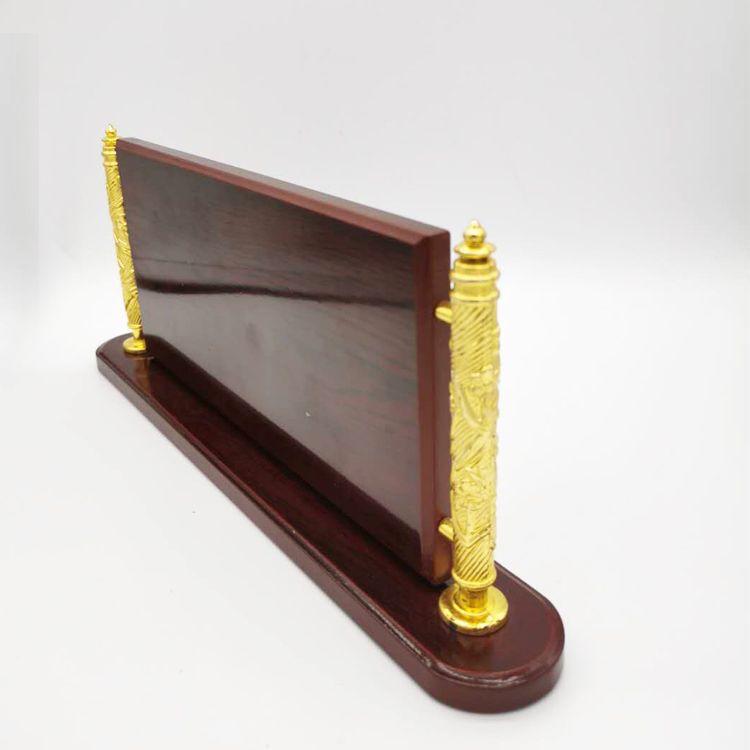 木质商务礼品个人荣誉奖牌定制木质工艺品授权牌匾特色嘉奖牌详情图3