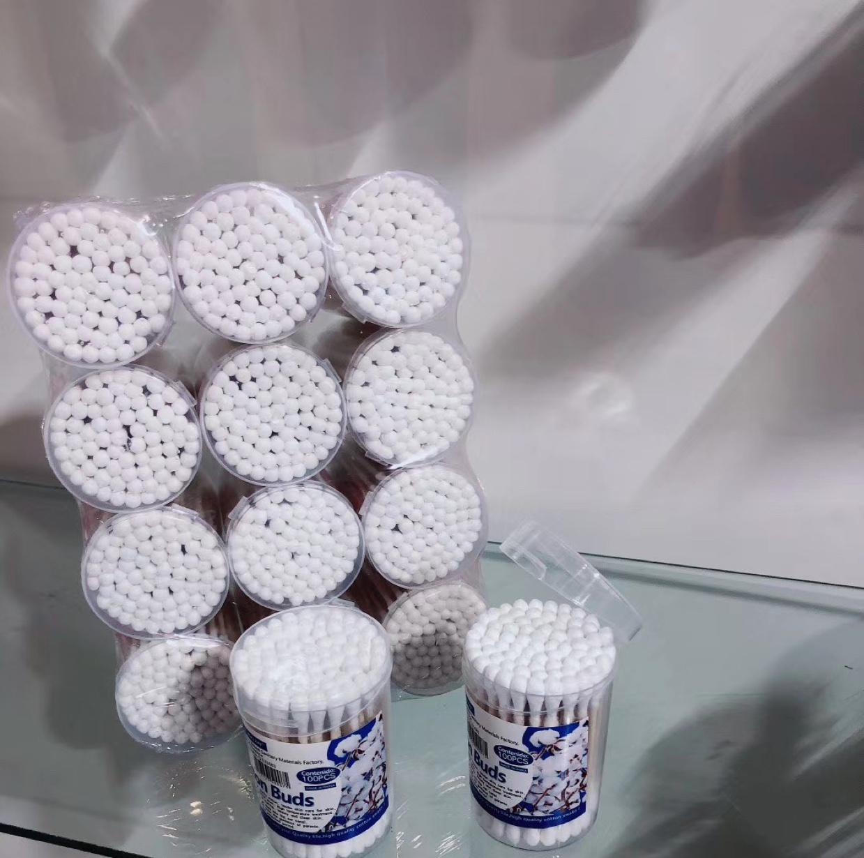 Bamboo cotton swabs