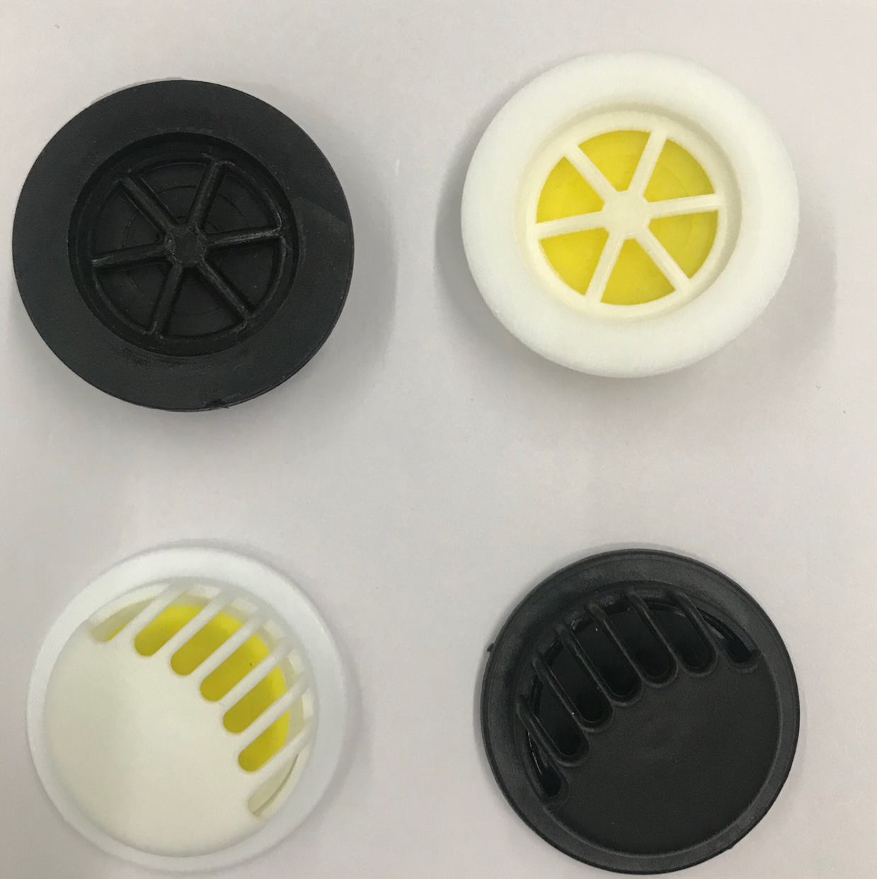 成人儿童呼吸阀防雾霾防护通用呼吸阀门硅胶密封垫片配件可自行安装