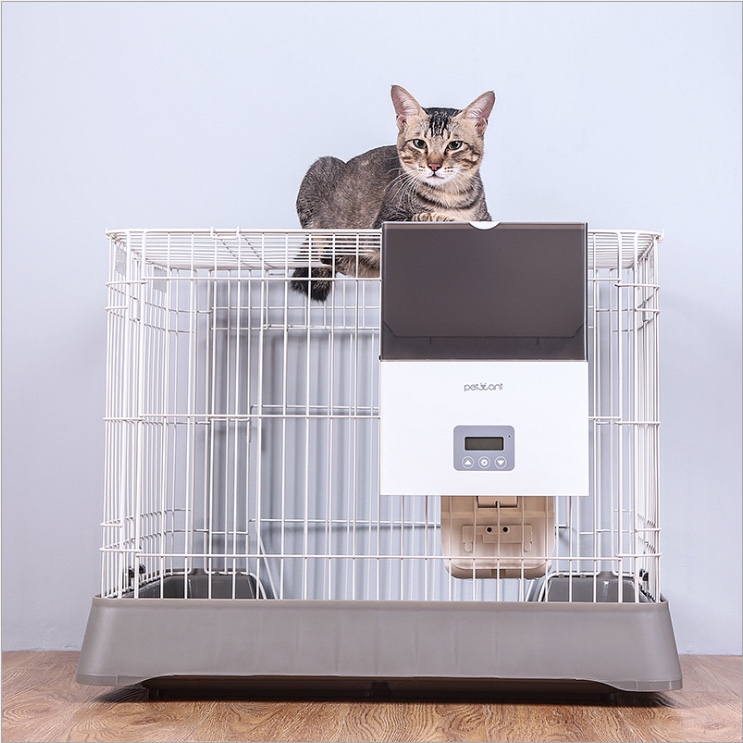 New type of automatic pet feeder, dog and cat feeder, cage hanging, timed and quantified automatic cat feeder, rabbit and dog food Specification image