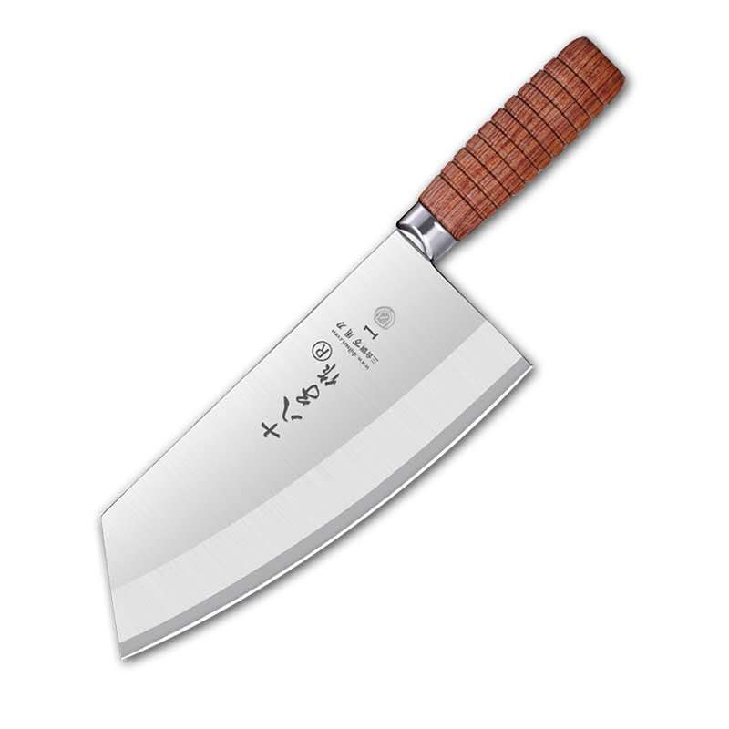 十八子作厨师刀专业菜刀切片刀日式厨房刀具三层复合钢鱼刀详情图2